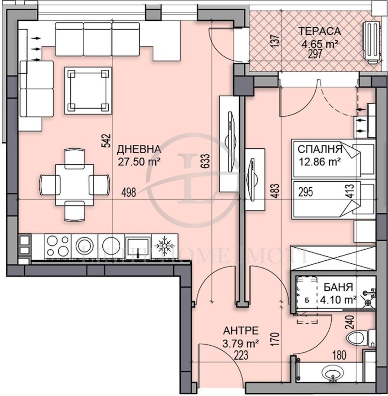 Продава 2-СТАЕН, гр. Пловдив, Гагарин, снимка 8 - Aпартаменти - 48247705