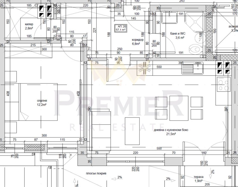 Продава 2-СТАЕН, гр. Варна, Виница, снимка 4 - Апартаменти - 52800145