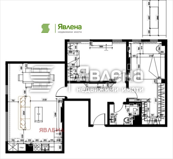 Продава 3-СТАЕН, гр. София, Малинова долина