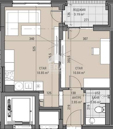 En venta  1 dormitorio Sofia , Lyulin 6 , 56 metros cuadrados | 15648075 - imagen [3]