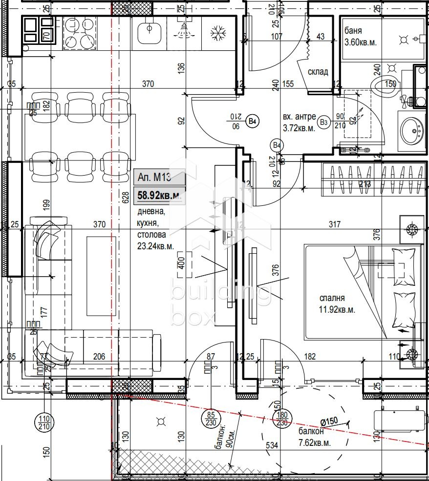 Продава 2-СТАЕН, гр. Пловдив, Христо Смирненски, снимка 2 - Апартаменти - 54350204