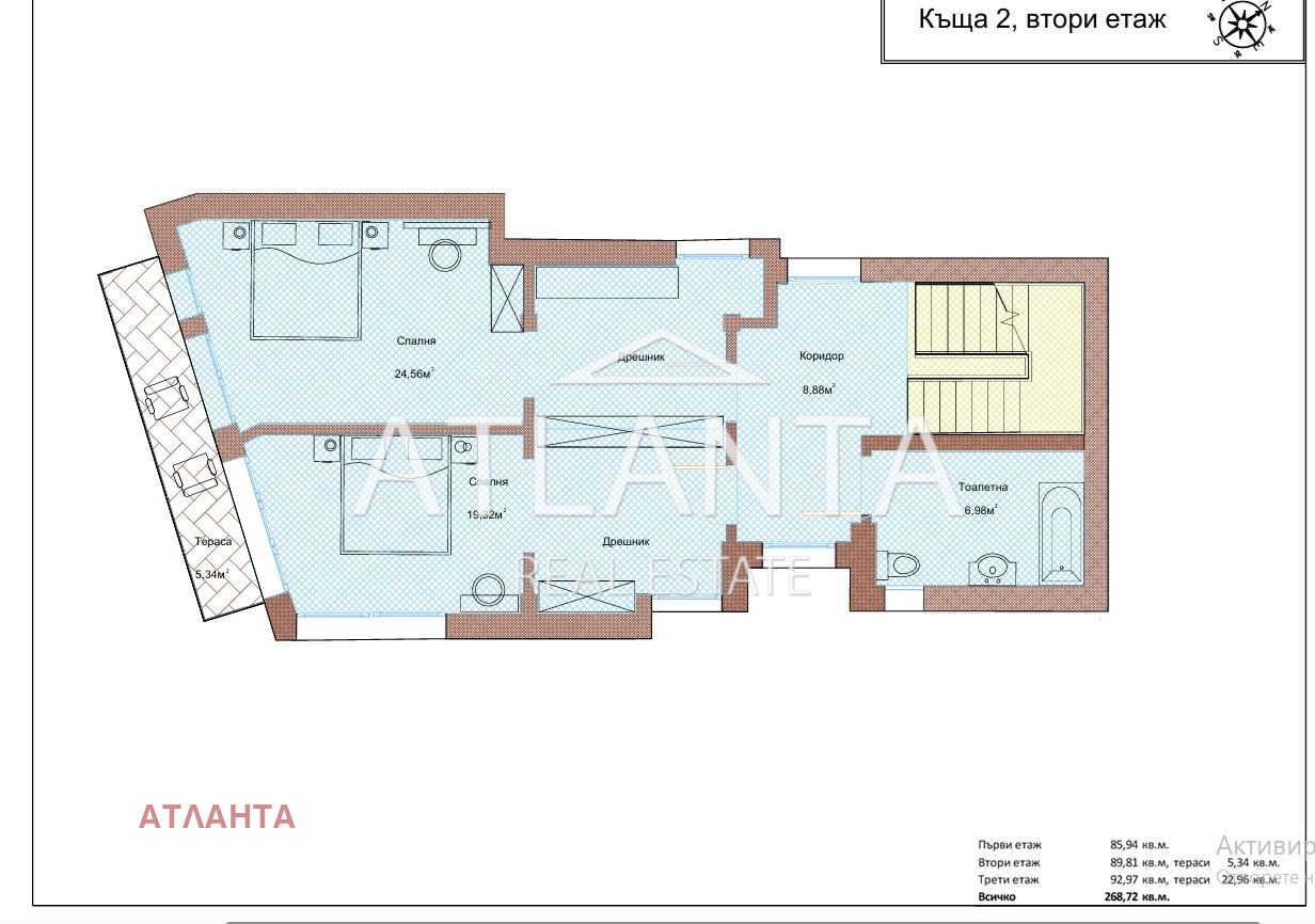 Продава КЪЩА, гр. Варна, к.к. Чайка, снимка 2 - Къщи - 52387768