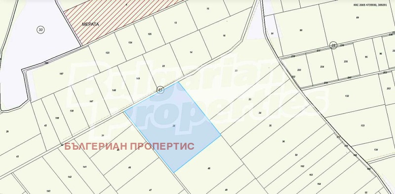 Продава ЗЕМЕДЕЛСКА ЗЕМЯ в област София, с. Гурмазово - 20 дка / 700 000 € » 1 369 081.00 лв., БЪЛГЕРИАН ПРОПЕРТИС