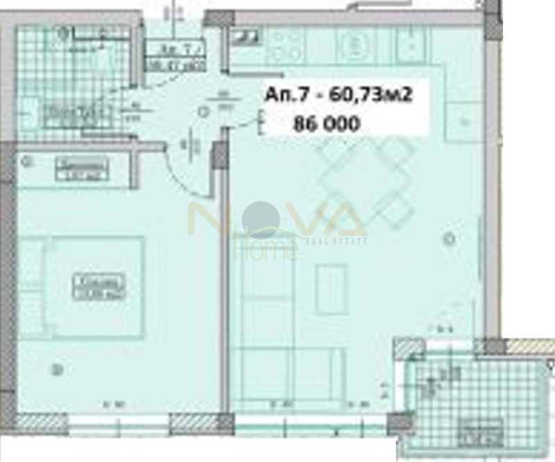 Til salg  1 soveværelse Varna , Vazrazhdane 3 , 89 kvm | 79827310 - billede [7]
