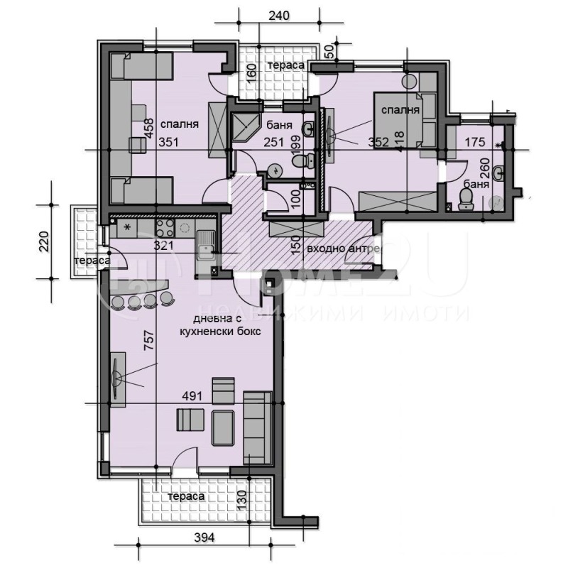 Продава 3-СТАЕН, гр. Пловдив, Остромила, снимка 12 - Aпартаменти - 48905431