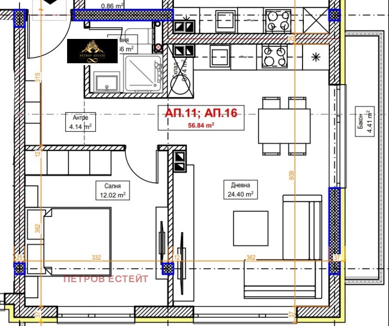 Til salgs  1 soverom region Pazardzhik , Velingrad , 66 kvm | 76931532