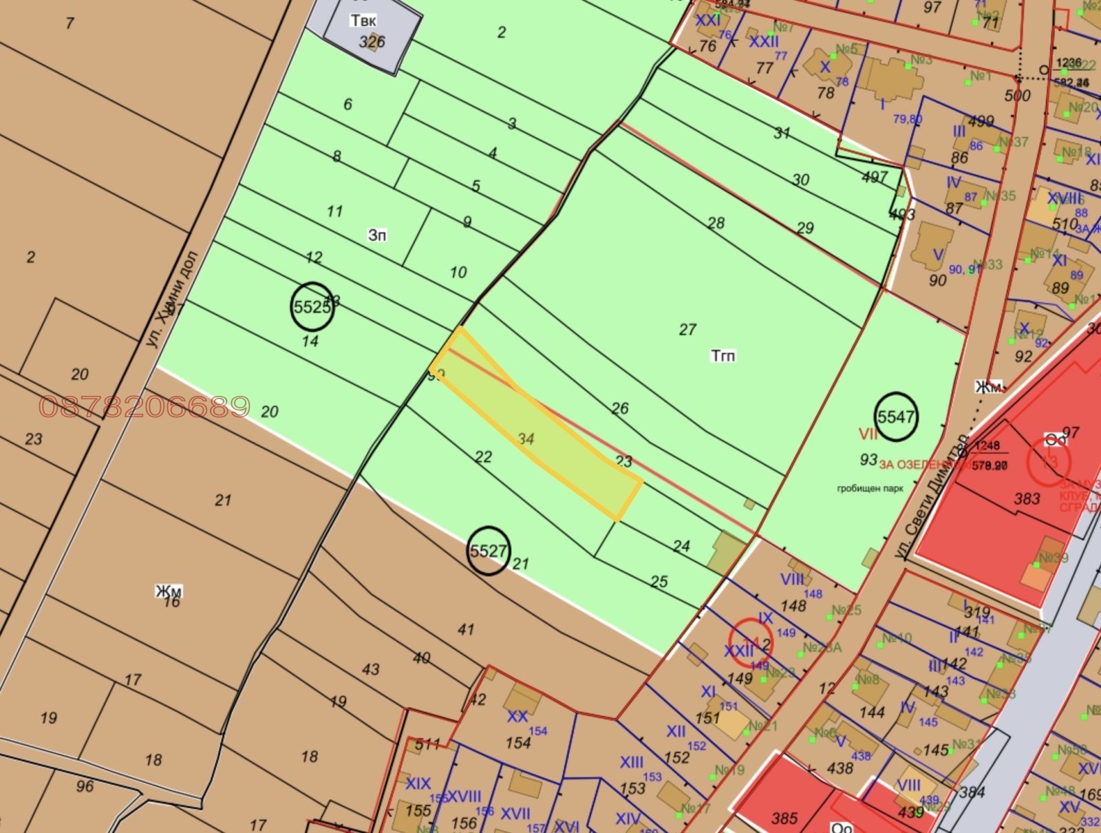 Продава ПАРЦЕЛ, гр. София, с. Подгумер, снимка 5 - Парцели - 55050303