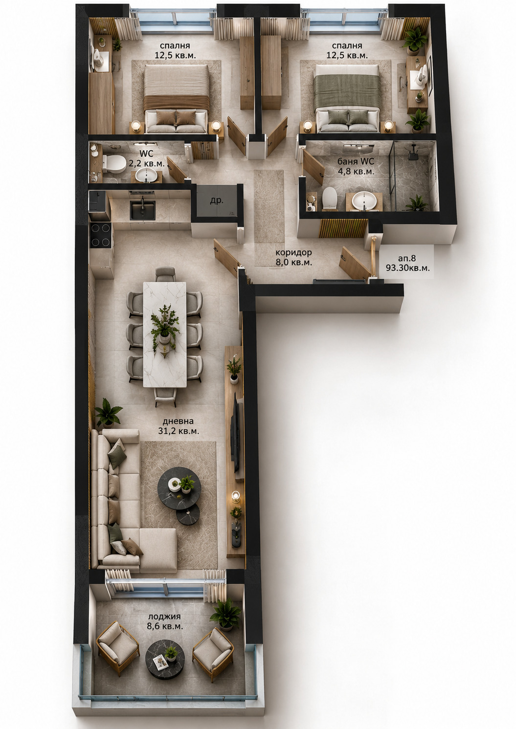 Продава 2-СТАЕН, гр. Варна, Възраждане 3, снимка 5 - Апартаменти - 56084600