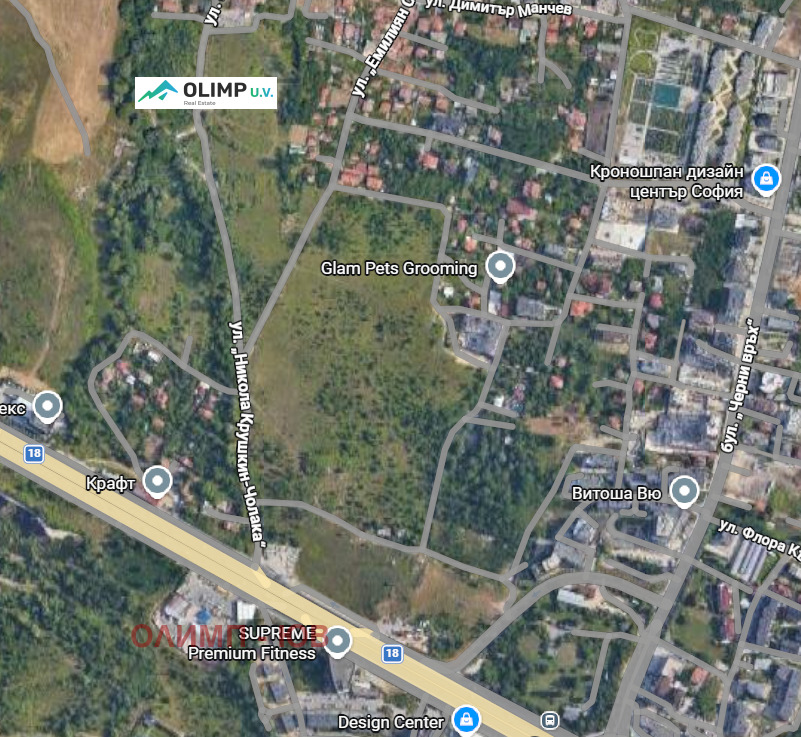 Продава ПАРЦЕЛ, гр. София, Кръстова вада