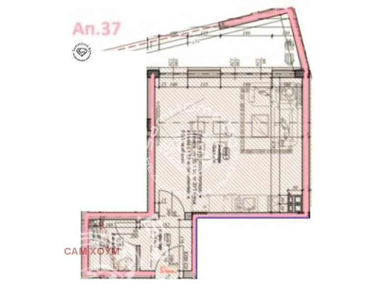 Продава 1-СТАЕН, гр. Варна, м-т Пчелина, снимка 2 - Aпартаменти - 48154448