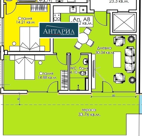Продава 2-СТАЕН, гр. Созопол, област Бургас, снимка 16 - Апартаменти - 55013223