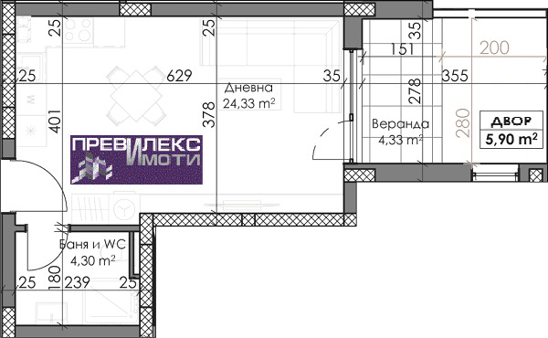 Til salgs  Studio Plovdiv , Kamenitsa 2 , 54 kvm | 90588558
