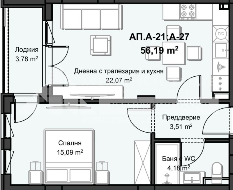 Продава 2-СТАЕН, гр. Пловдив, Христо Смирненски, снимка 2 - Апартаменти - 53376360