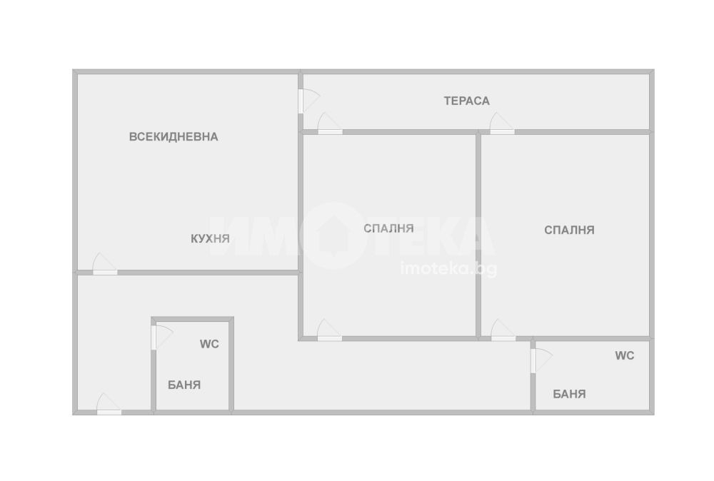 Продава 3-СТАЕН, гр. Варна, Трошево, снимка 8 - Апартаменти - 55936311