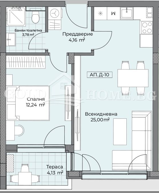 Продава 2-СТАЕН, гр. Пловдив, Остромила, снимка 10 - Апартаменти - 55889050