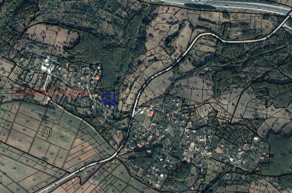 Продава ПАРЦЕЛ, с. Вакарел, област София област, снимка 2 - Парцели - 53990174