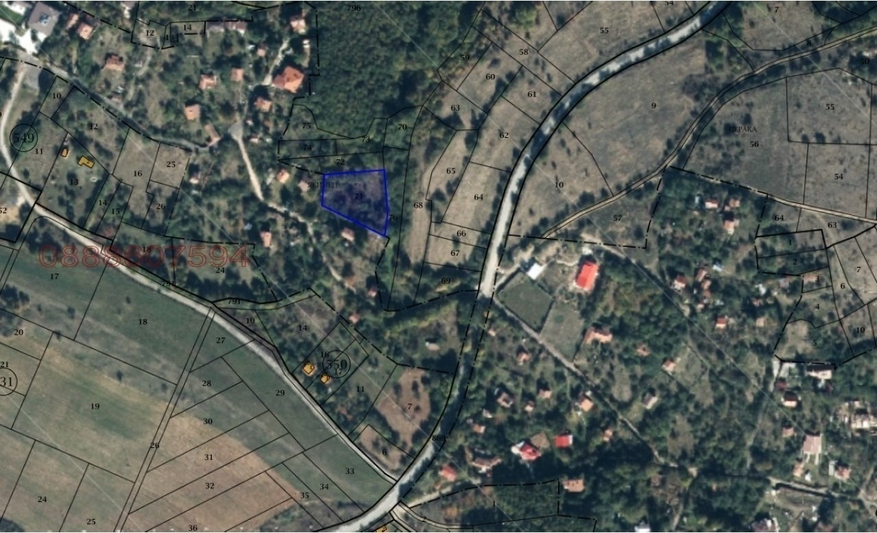 Продава ПАРЦЕЛ, с. Вакарел, област София област