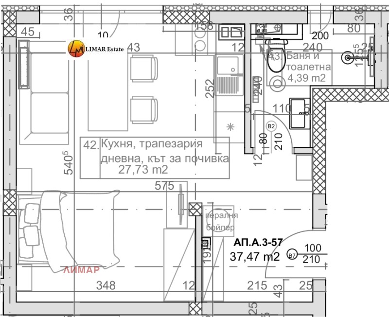 Продава 2-СТАЕН, гр. Варна, к.к. Слънчев ден, снимка 4 - Aпартаменти - 49183169