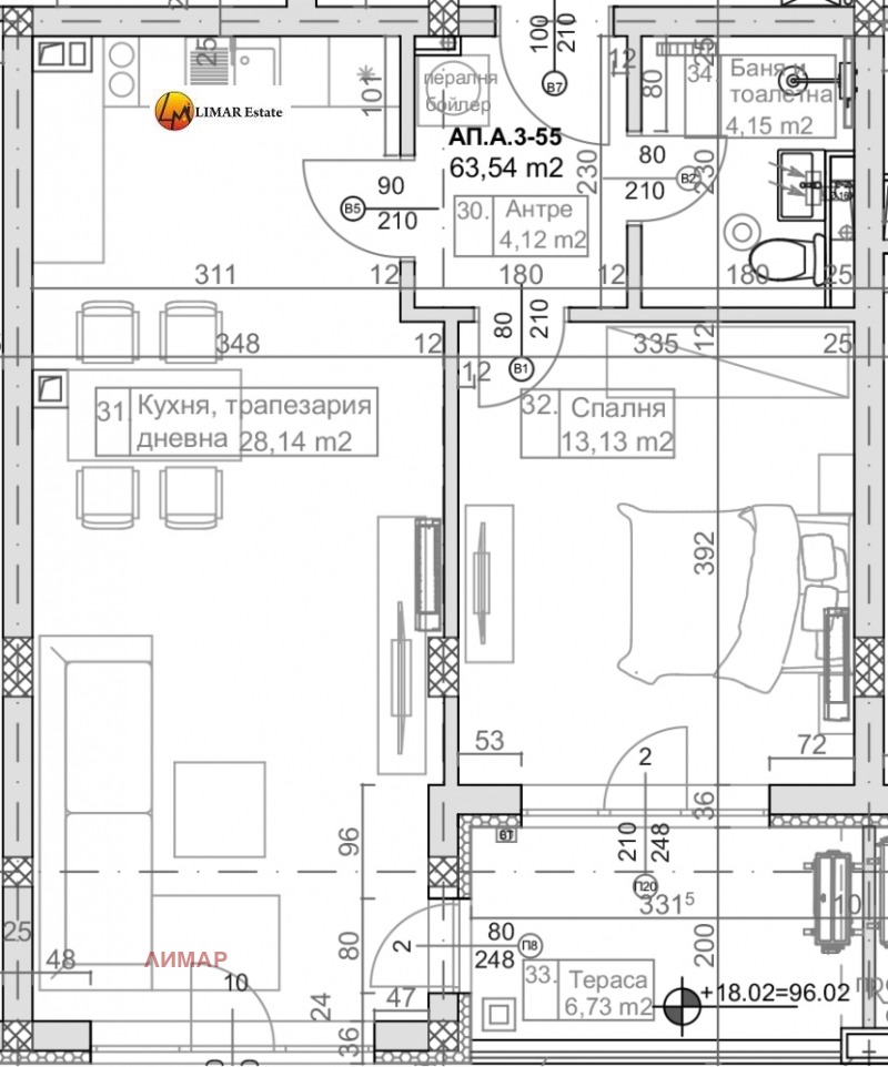 Продава 2-СТАЕН, гр. Варна, к.к. Слънчев ден, снимка 3 - Aпартаменти - 49183169