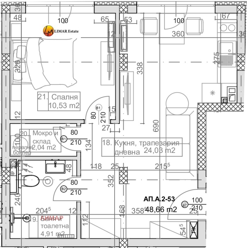 Продава 2-СТАЕН, гр. Варна, к.к. Слънчев ден, снимка 2 - Aпартаменти - 49183169