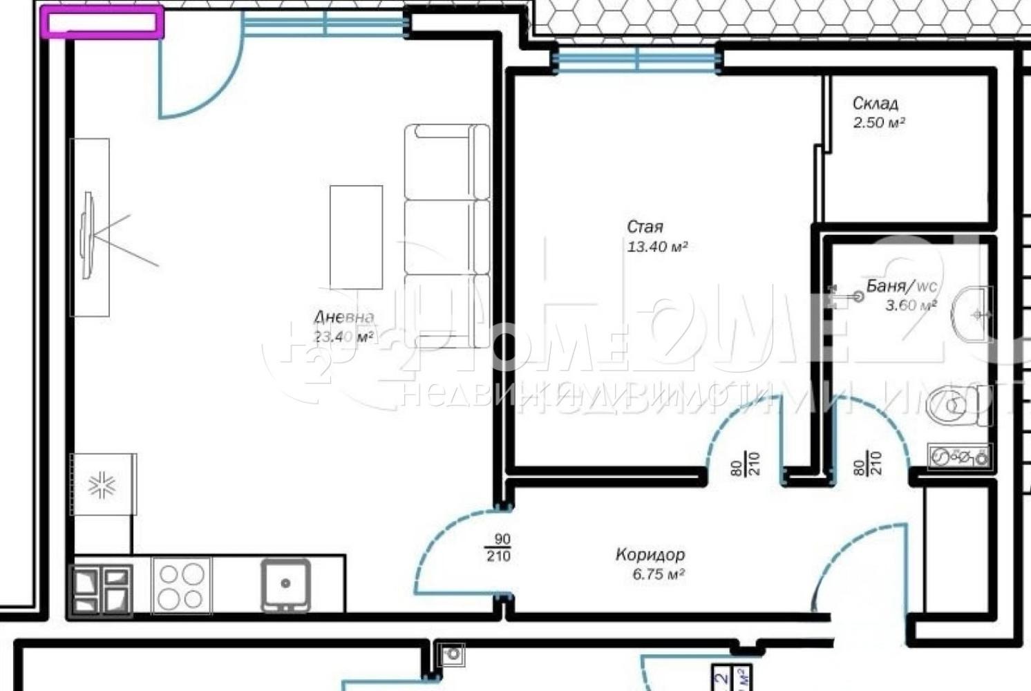 Продава 2-СТАЕН, гр. Варна, Възраждане 3, снимка 3 - Апартаменти - 54291600