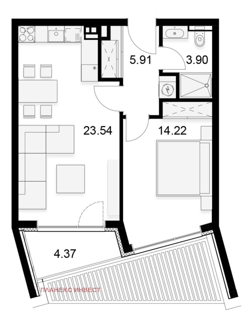 Продава  2-стаен град София , в.з.Малинова долина , 70 кв.м | 73535454 - изображение [7]