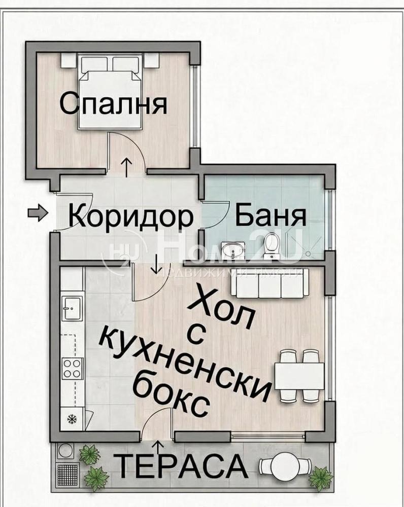 Продава 2-СТАЕН, гр. София, Център, снимка 10 - Апартаменти - 53949216