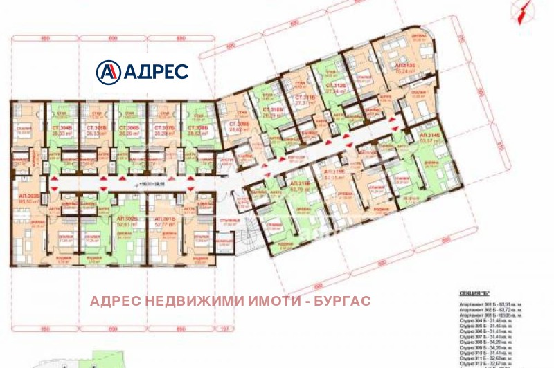 Продава 3-СТАЕН, гр. Бургас, Сарафово, снимка 2 - Aпартаменти - 43776463