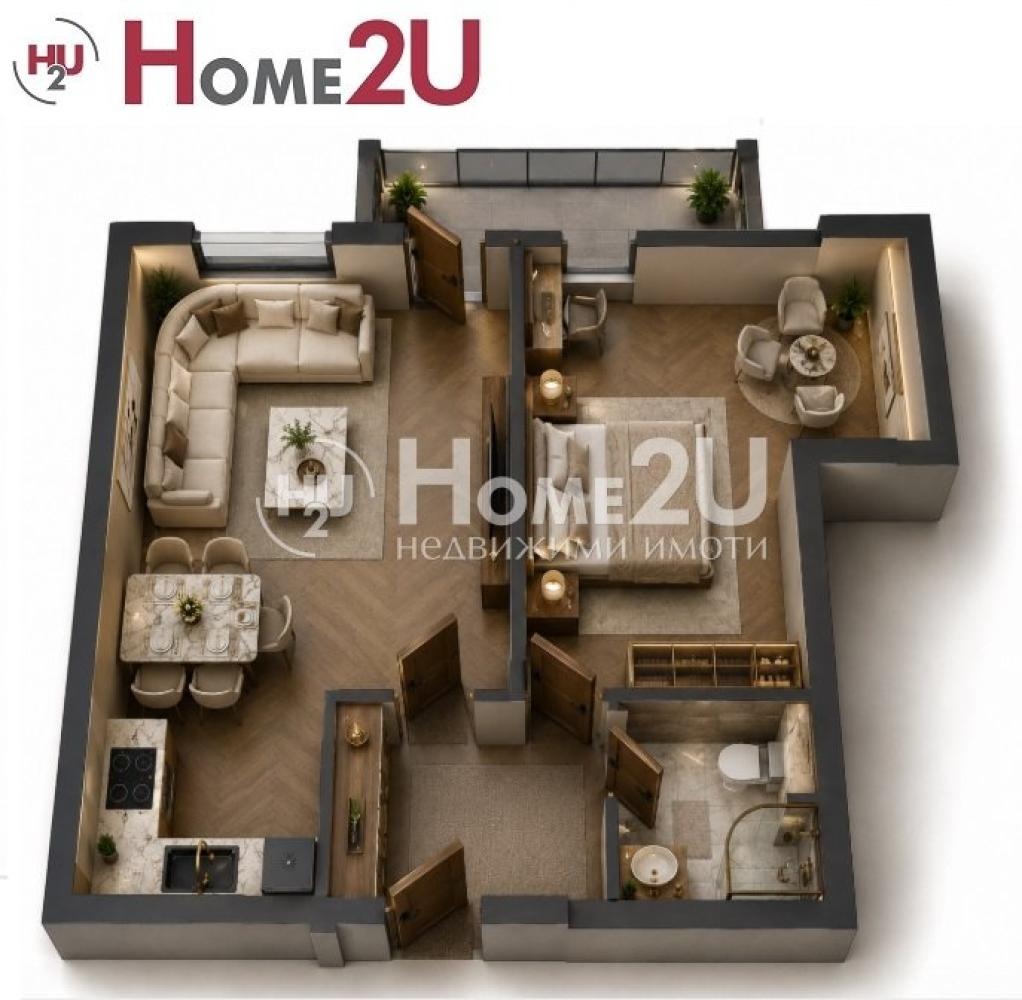 Продава 2-СТАЕН, гр. София, Манастирски ливади, снимка 2 - Апартаменти - 54967488