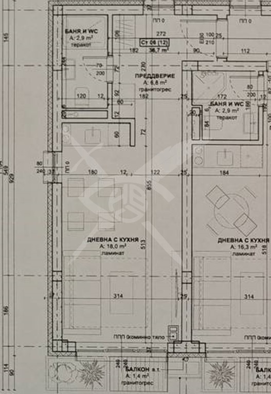 À venda  Estúdio região Burgas , Kiten , 50 m² | 91806898