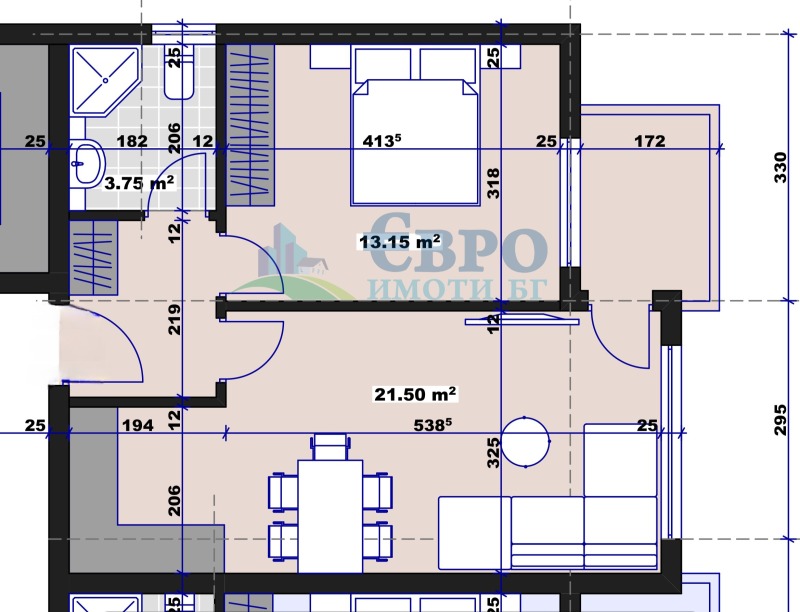 Продава 2-СТАЕН, гр. Стара Загора, Три чучура - север, снимка 4 - Aпартаменти - 48455986