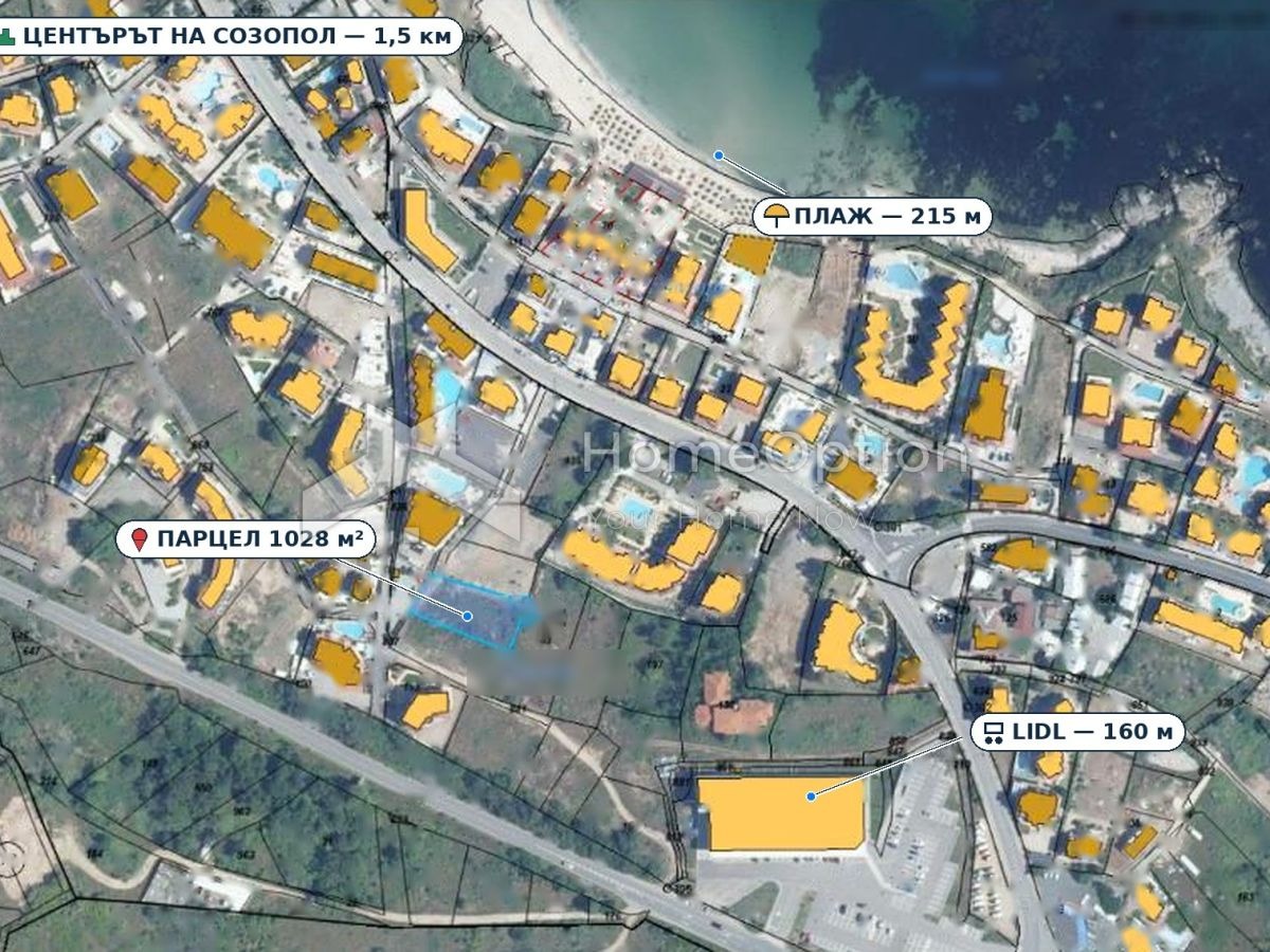 Продава ПАРЦЕЛ, гр. Созопол, област Бургас