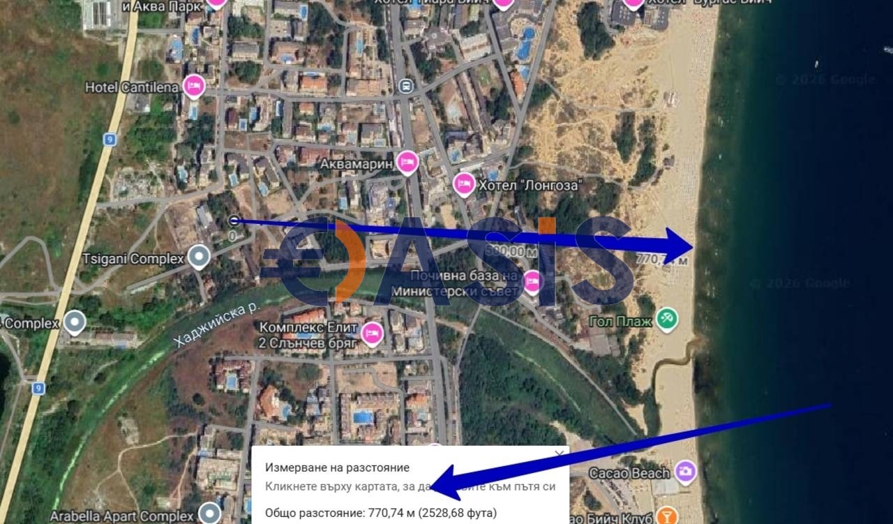 Продава 2-СТАЕН, к.к. Слънчев бряг, област Бургас, снимка 9 - Апартаменти - 53796991