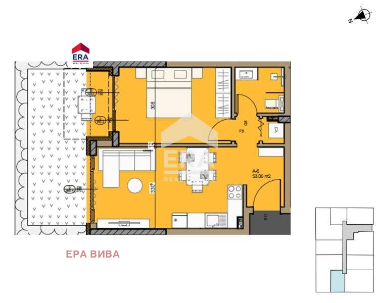 Продава  2-стаен град София , Малинова долина , 60 кв.м | 64384955 - изображение [4]