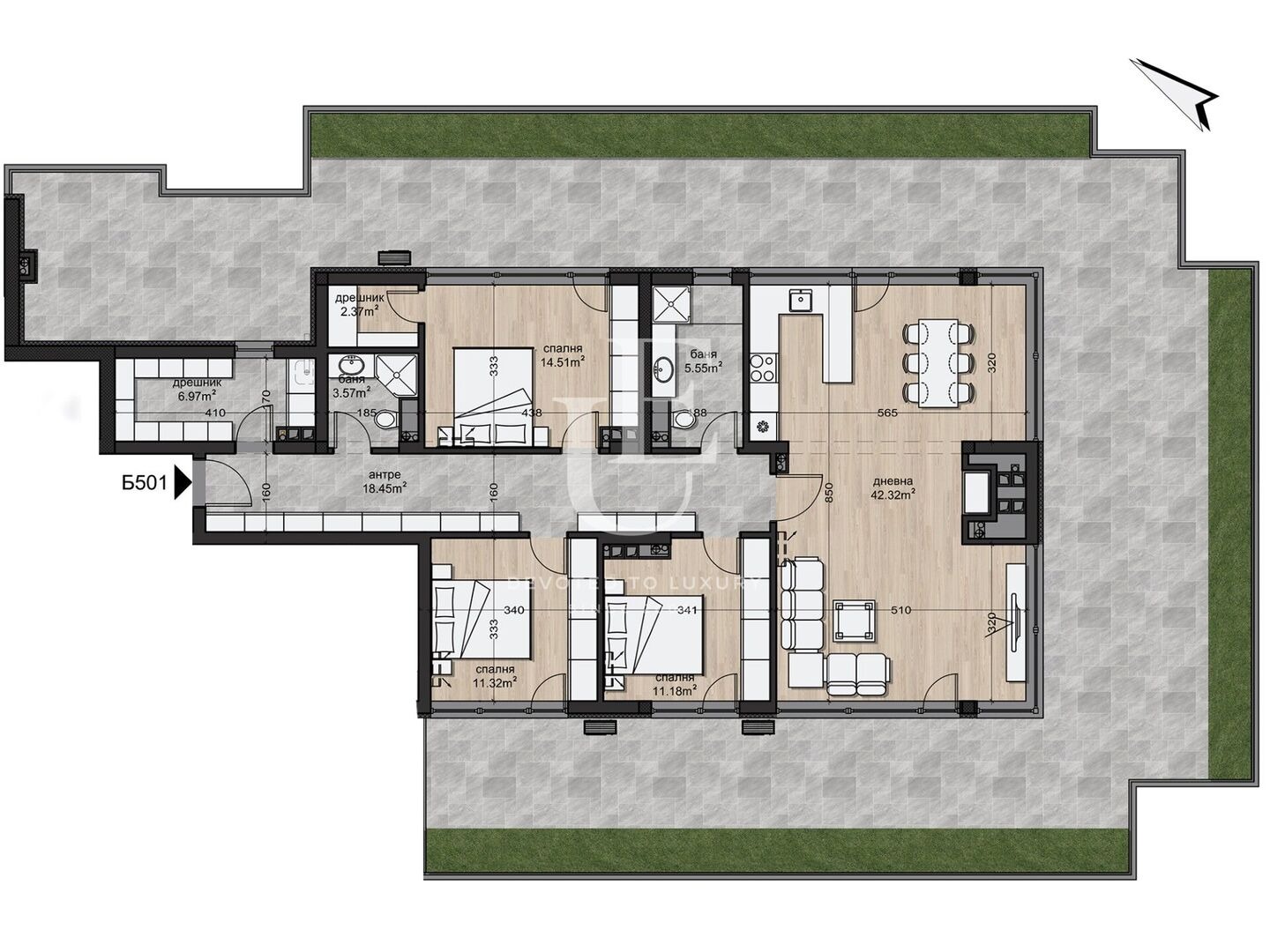 Продава 4-СТАЕН, гр. София, Овча купел, снимка 11 - Апартаменти - 54732371