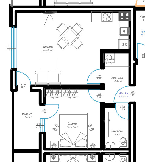 Продава 2-СТАЕН, гр. Варна, Възраждане 3, снимка 5 - Апартаменти - 54363237