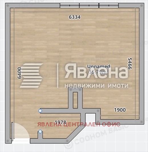 Продава 1-СТАЕН, гр. София, Център, снимка 2 - Апартаменти - 53831088