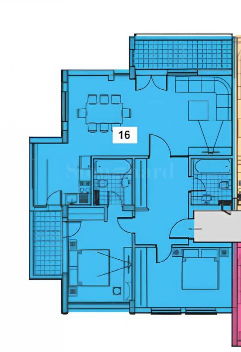 Продава 3-СТАЕН, гр. София, Симеоново, снимка 7 - Апартаменти - 53119656