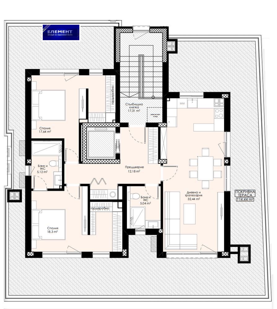 Продава 3-СТАЕН, гр. Пловдив, Христо Смирненски, снимка 2 - Апартаменти - 53899425