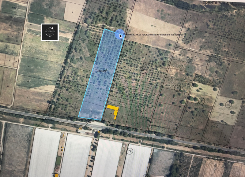 Продава ПАРЦЕЛ в град Пазарджик, Промишлена зона - 24249 кв.м / 300 000 € » 586 749.00 лв., ЛОРДЕН