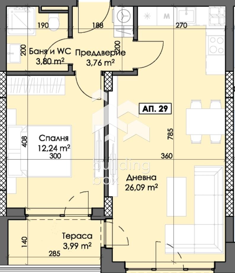 Продава 2-СТАЕН, гр. Пловдив, Тракия, снимка 7 - Апартаменти - 55089937