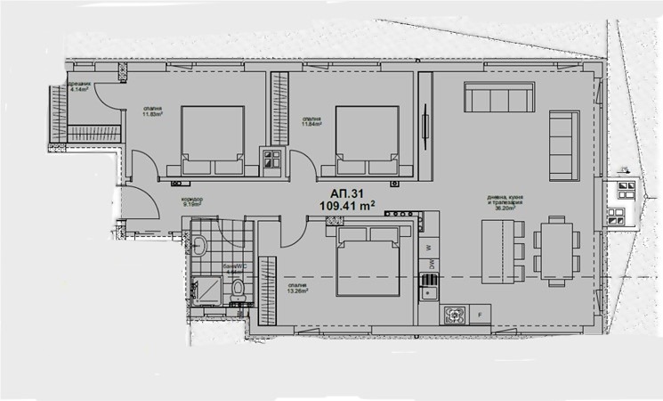 Продава  4-стаен град Варна , Кайсиева градина , 139 кв.м | 12661195 - изображение [3]