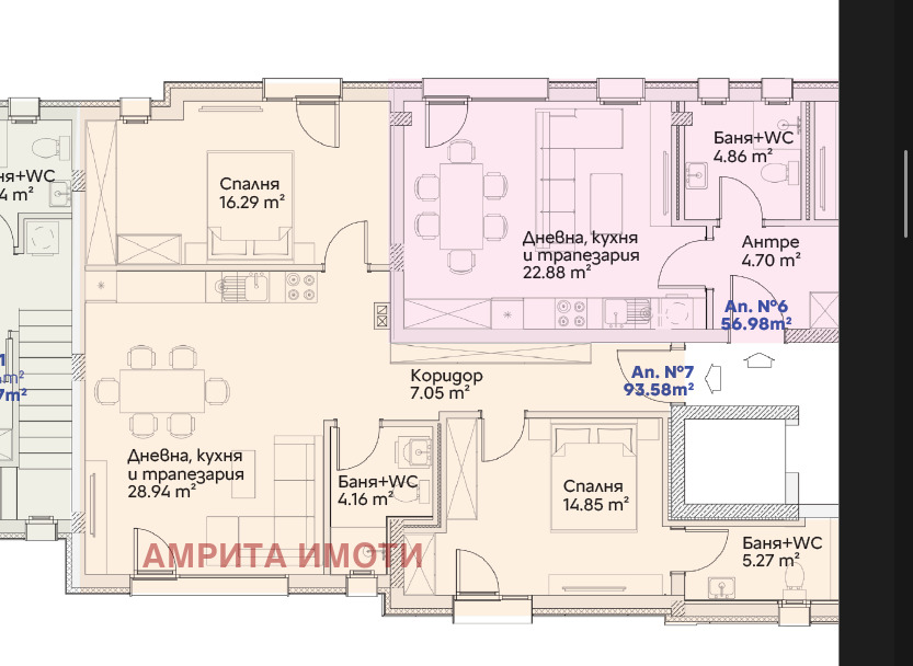 Продава 3-СТАЕН, гр. София, Манастирски ливади, снимка 4 - Апартаменти - 53781050