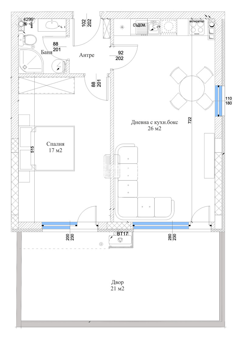 Продава 2-СТАЕН, гр. Пловдив, Остромила, снимка 2 - Aпартаменти - 47381360