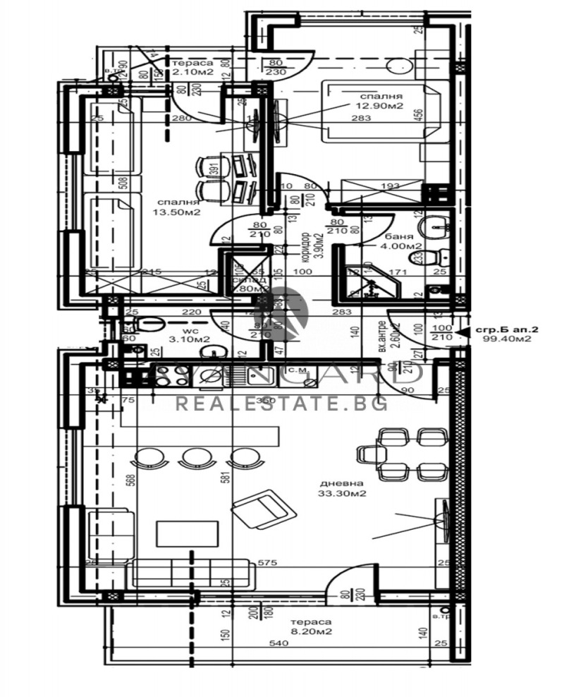 Продава 3-СТАЕН, гр. Пловдив, Беломорски, снимка 6 - Aпартаменти - 48667682