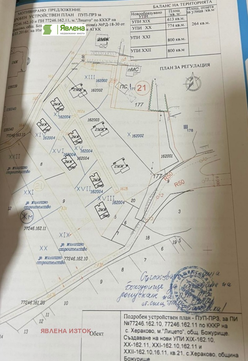Eladó  Cselekmény régió Sofia , Herakovo , 800 négyzetméter | 83019933 - kép [3]