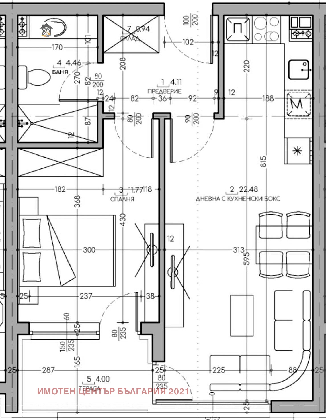 Продава 2-СТАЕН, гр. София, Малинова долина, снимка 2 - Апартаменти - 56213982