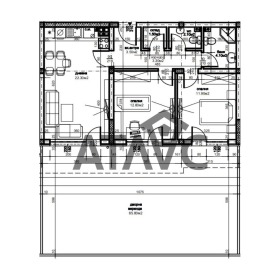 2 Schlafzimmer Juschen, Plowdiw