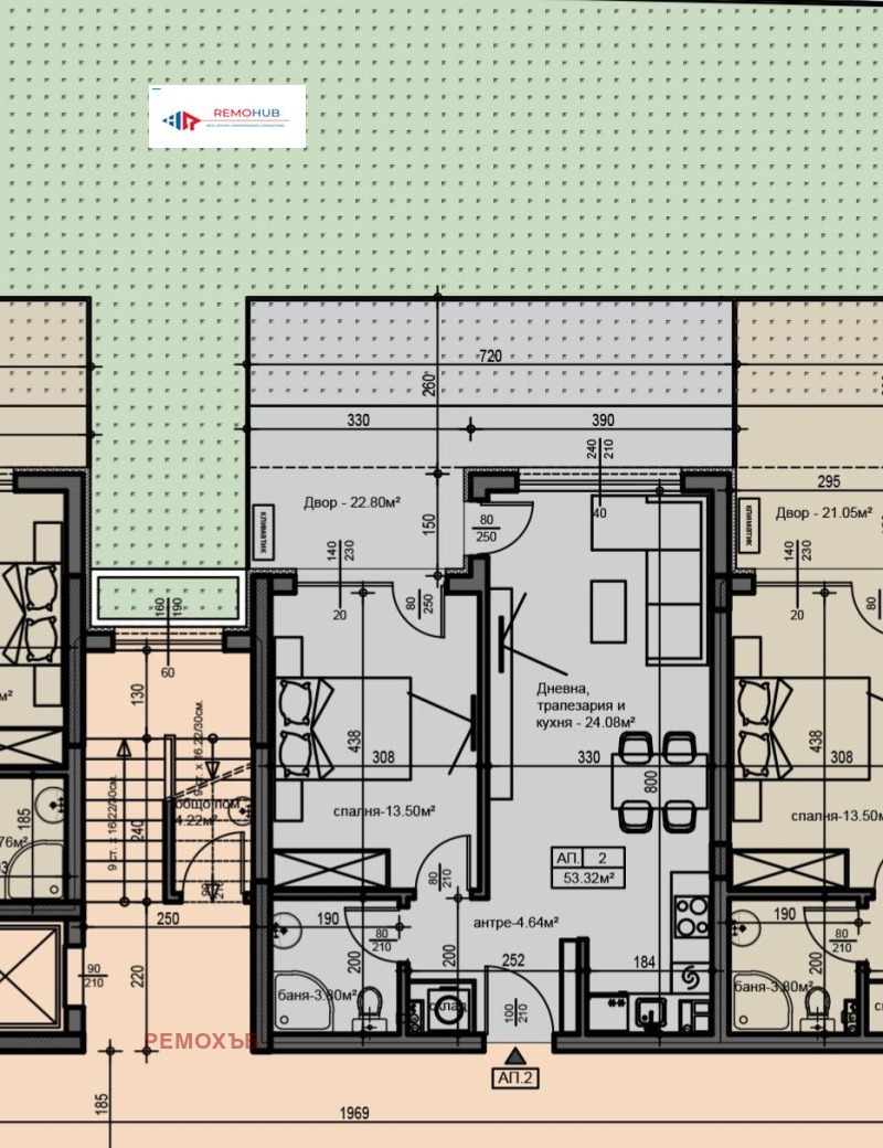 De vânzare  1 dormitor Sofia , Malinova dolina , 60 mp | 56801712 - imagine [2]