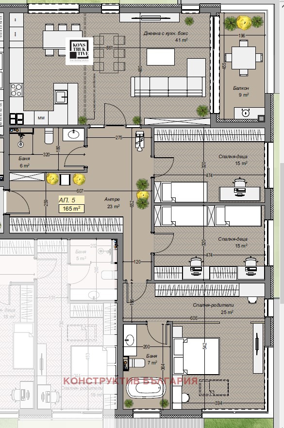 Zu verkaufen  3 Schlafzimmer Sofia , German , 189 qm | 89330034 - Bild [2]